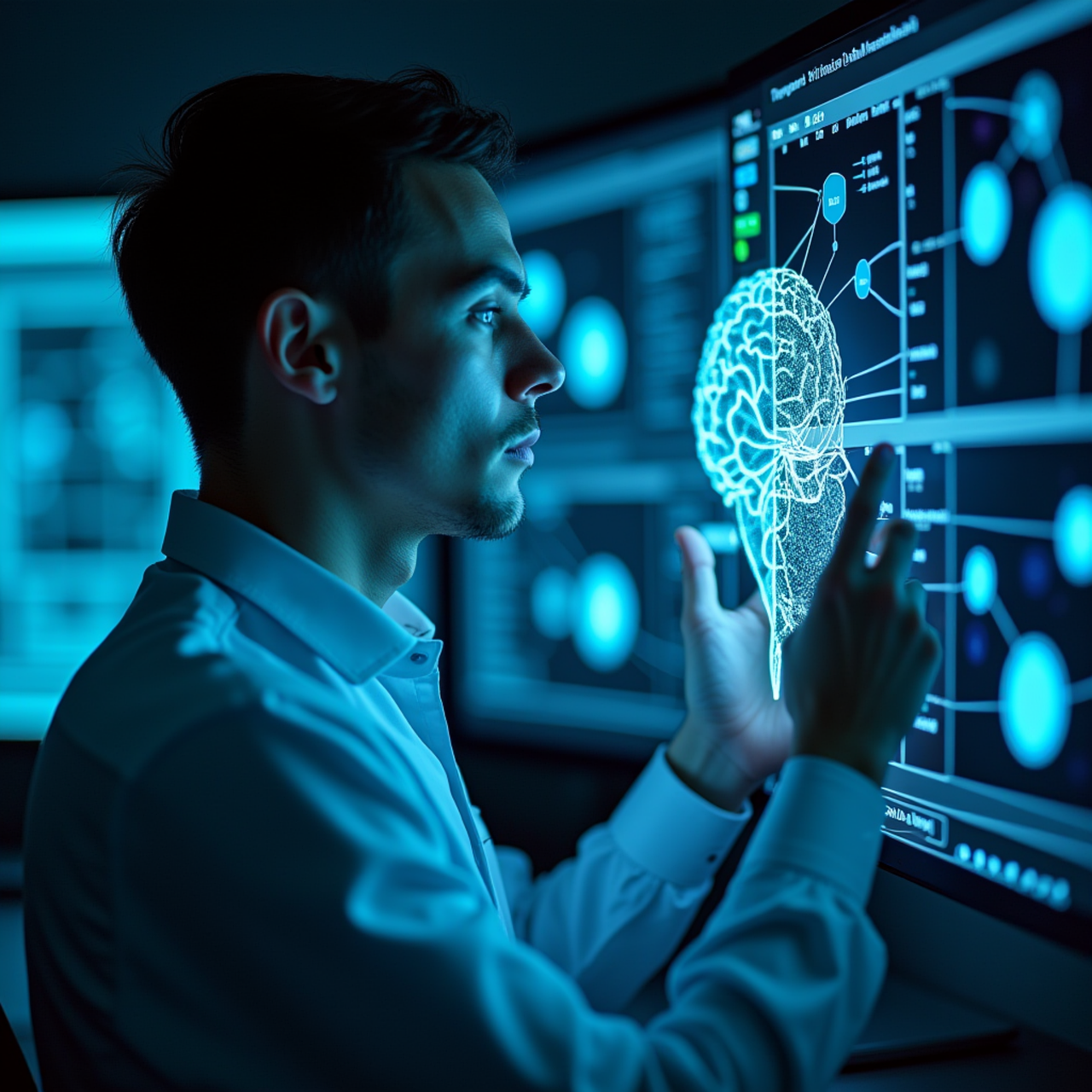 Photo by emastall ai generated, neurons, artificial intelligence, neuroscience, laboratory ia, machine learning, neural networks, science and technology, brain simulation, investigation, futuristic technology, advanced computing, data visualization, deep learning, innovation, cognitive science